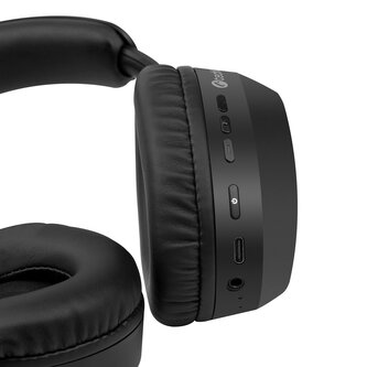 Bluetooth sluchátka C-TECH Vortex (BHS-01), černá