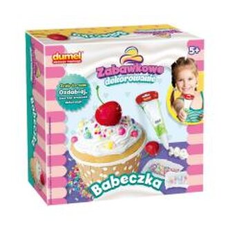 Zabawkowe dekorowanie Babeczka