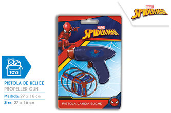 Pistolet do wystrzeliwania śmigiełek Spiderman, Kids