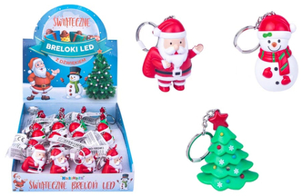 Brelok Bożonarodzeniowy światło/dźwięk, Norimpex