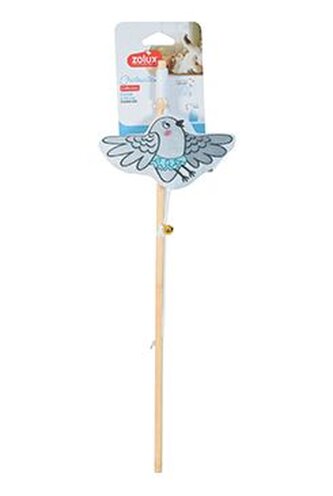 Hračka kočka CHATOUILLE Udice Ptáček baleťáček Zolux