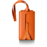 Sheaffer, Visačka na zavazadlo Emily in Paris, kůže, oranžová