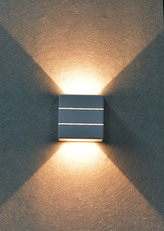 Venkovní LED Immax LUXLINE,nástěnné osvětlení,BÍLÉ, 6W,3000K,240V,IP54