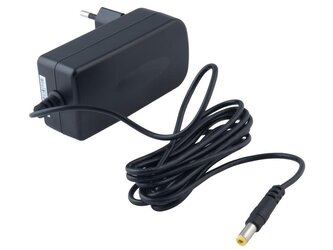 Napájecí adaptér univerzální 12V 2A 24W konektor 5,5mm x 2,1mm plus pól uprostřed - vhodný i pro nábytkové instalace