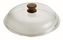 poklice d20cm, TITANIO-PYREX sklo, vč. dřev. úchytu