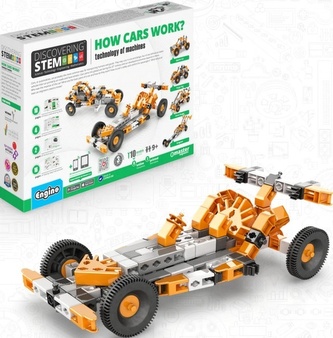 Engino Jak fungují auta? Technologie strojů, věk: 8+