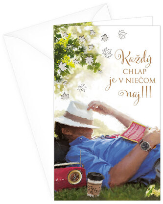 Karnet Okolicznościowy z kopertą Życzenia 15-6389, Argus