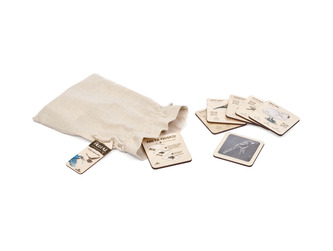 Lesní svět Mini frotážová súprava - Vtáky okolo nás SK