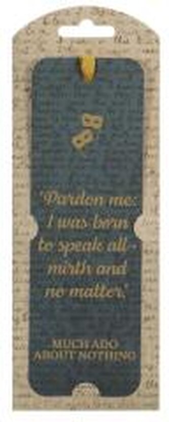 Szekspir Zakładka papierowa - Wiele hałasu o nic