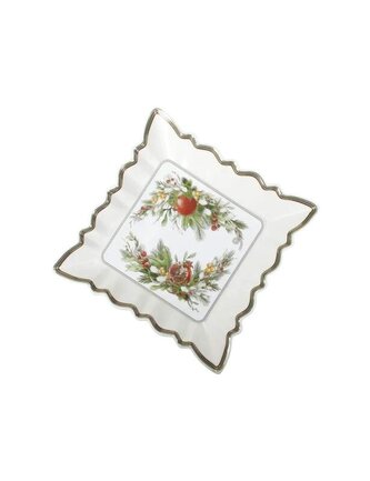 Tác na cukroví hranatý 24x24cm Carol BRANDANI