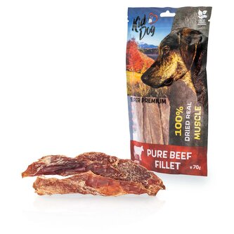 KIDDOG SUPER PREMIUM 100% hovězí čistá svalovina bez aditiv 70 g