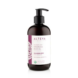 Masážní tělový olej omlazující z růže Alteya Organics 250 ml