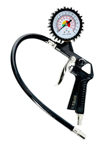 pistole foukací s manometrem Drel