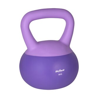 Kettlebell Soft Vinylový 8 kg REBEL ACTIVE RBA-2333-08