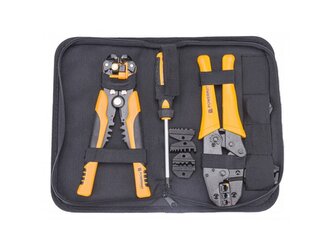 Krimpovací kleště a automatické odizolovací kleště sada POWERMAT