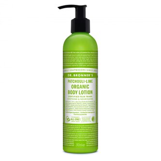 Dr. Bronner´s Tělové mléko Patchouli - Limetka 240ml Dr. Bronner's
