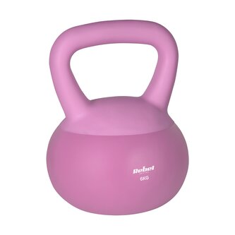 Kettlebell Soft Vinylový 6 kg REBEL ACTIVE RBA-2333-06