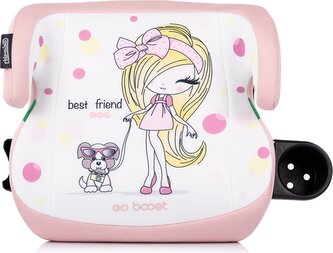 CHIPOLINO Podsedák Go Boost i-Size 125-150 cm Fashion Girl