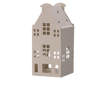 Hliníkový domeček na čajovou svíčku A, 17,5 cm