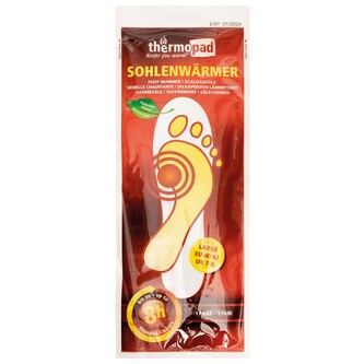 Ohřívač nohou do ponožek Thermopad 2 ks - bílý, 38-39