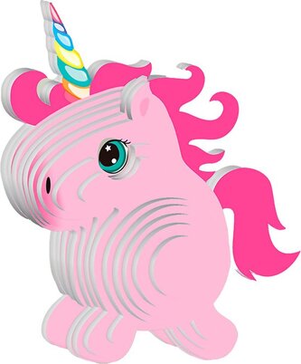 JOKOMISIADA 3D puzzle Jednorožec 28 dílků