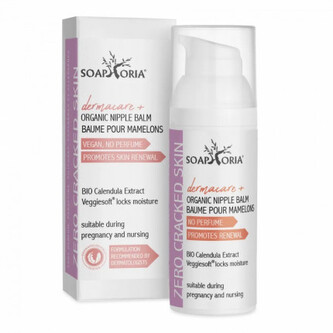 Dermacare+ Organický měsíčkový balzám na bradavky 50ml Soaphoria