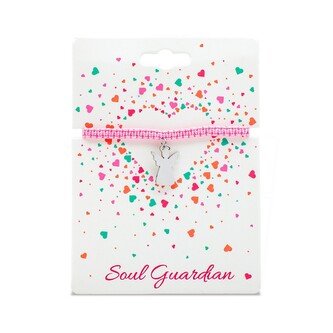 Pletený náramek s přívěskem Andílek