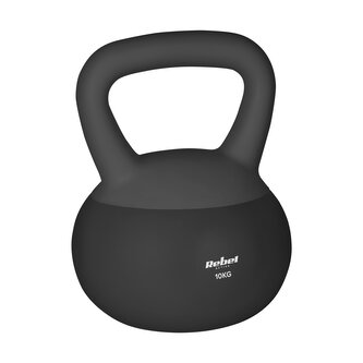 Kettlebell Soft Vinylový 10 kg REBEL ACTIVE RBA-2333-10