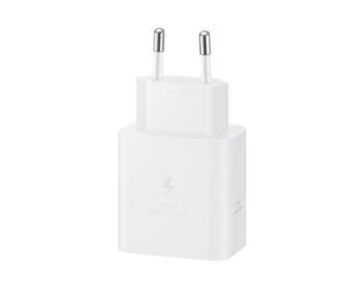 EP-T4511XWE Samsung USB-C 45W Cestovní nabíječka + USB-C Datový Kabel White (Pošk. Balení)