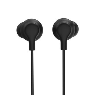 Hama USB-C sluchátka s mikrofonem Curly, špunty, černá