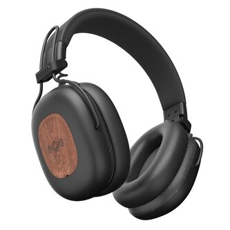 House of Marley Positive Vibration Rebel ANC, náhlavní bezdrátová sluchátka, Signature Black