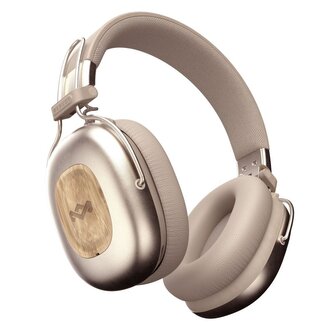 House of Marley Positive Vibration Rebel ANC, náhlavní bezdrátová sluchátka, Cream