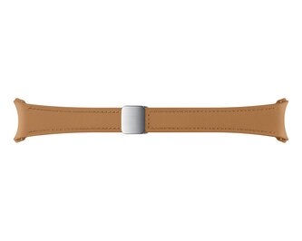 ET-SHR93SDE Samsung Galaxy Watch 6/6 Classic D-Buckle Kožený Řemínek (Vegan) S/M Camel