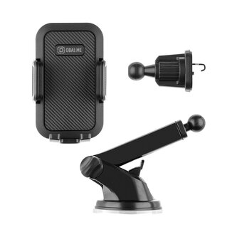 OBAL:ME TrioMount Držák do Auta Black