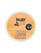 BOTANIC LEAF: Tělový solný peeling–gommage proti celulitidě s hřejivým účinkem 300ml  K3074