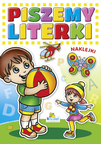 Piszemy Literki Naklejki Chłopiec