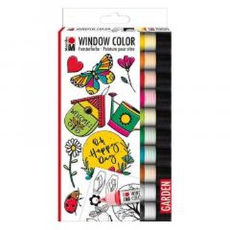 Farby witrażowe Garden 25ml 10 kolorów