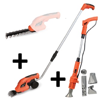 AE3N36T-SET Sada AKU nůžky a vypalovač trávy