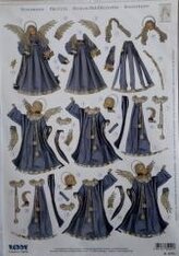 Arkusz do techniki 3D sztancowany 29,7x 21cm