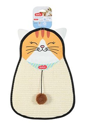 Škrabadlo CHATOUILLE na dveře Kočka Zolux