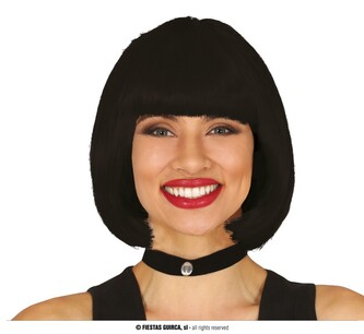 Dámská paruka černá Rachel