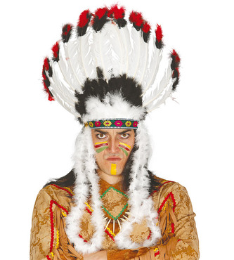 Indiánská čelenka velká