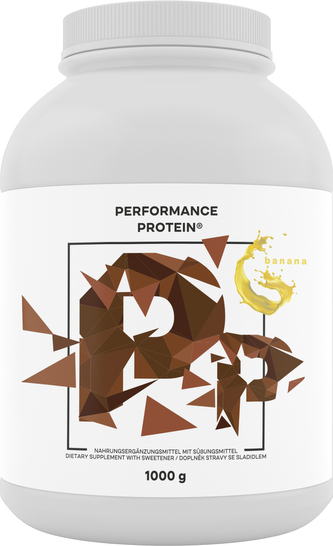 Performance Protein, nativní syrovátkový protein, banán