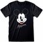 Pánské tričko Disney|Mickey Mouse: Mickey Face (S) černá bavlna