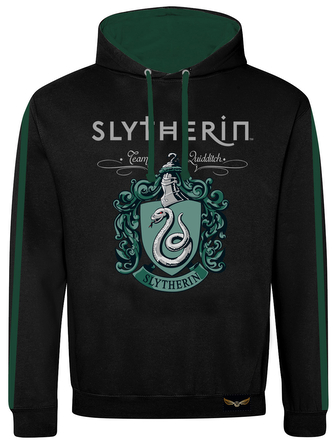 Pánská mikina Harry Potter: Majetek Zmijozelu (2XL) černá bavlna