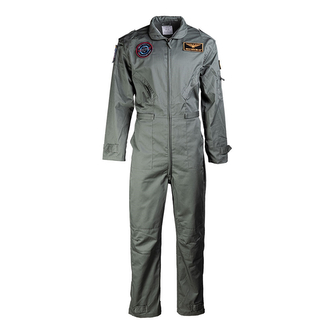 Kombinéza letecká Mil-Tec US s nášivkami - olivová, 54