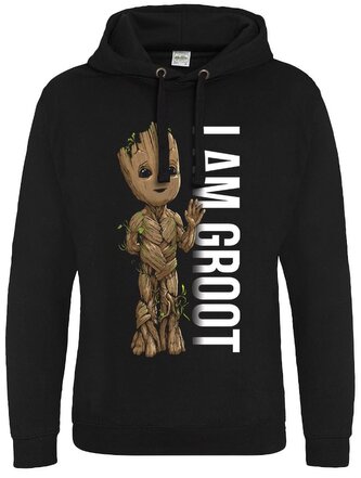 Pánská mikina Marvel|Guardians Of The Galaxy|Strážci galaxie: I Am Groot Profile (XL) černá bavlna