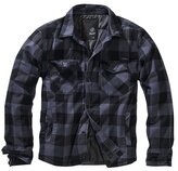 Bunda Brandit Lumberjacket - šedá-černá, XXL