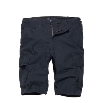 Kraťasy Vintage Industries Kirby - navy, 34