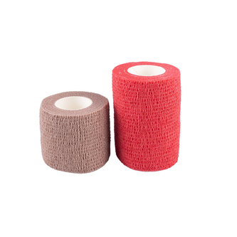 Elastické samofixační obinadlo Yate set 2 ks - růžové-červené